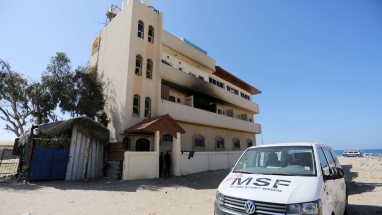 Sınır Tanımayan Doktorlar Gazze’deki Faaliyetlerini Durdurdu