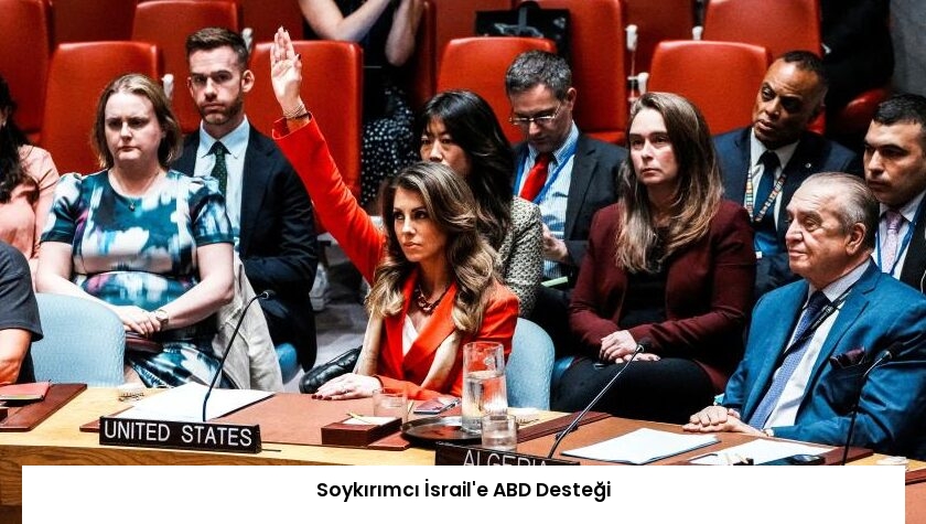 Soykırımcı İsrail’e ABD Desteği