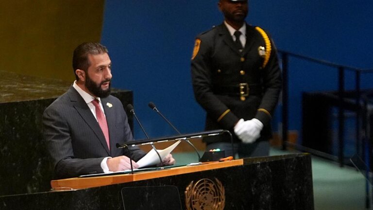 Suriye Cumhurbaşkanı Şara, BM Genel Kurulu’nda Türkiye ve diğer ülkelere teşekkür etti