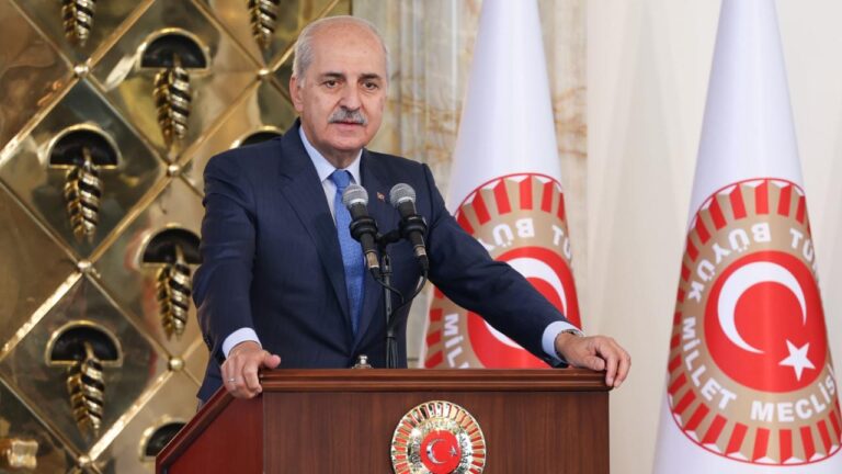 TBMM Başkanı Numan Kurtulmuş: İsrail’in planları içinde Kıbrıs da var