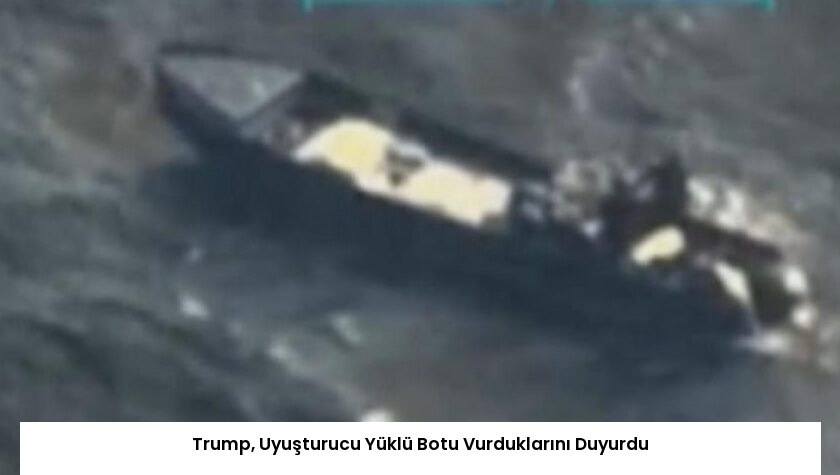 Trump, Uyuşturucu Yüklü Botu Vurduklarını Duyurdu