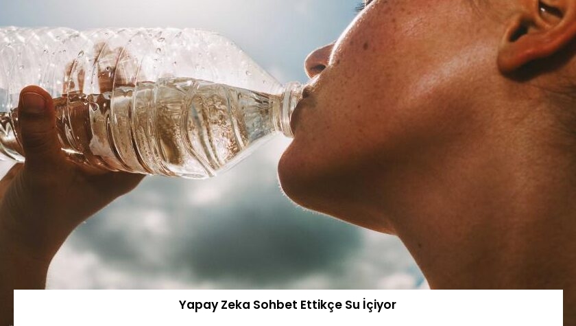 Yapay Zeka Sohbet Ettikçe Su İçiyor