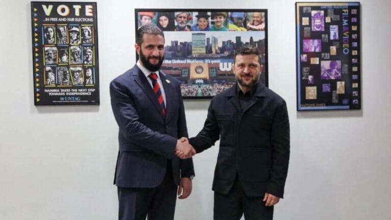 Zelenski ile Şara, ABD’de Bir Araya Geldi