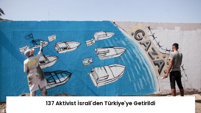 137 Aktivist İsrail’den Türkiye’ye Getirildi