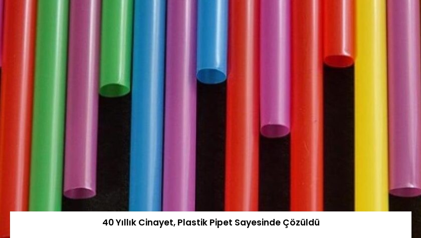 40 Yıllık Cinayet, Plastik Pipet Sayesinde Çözüldü