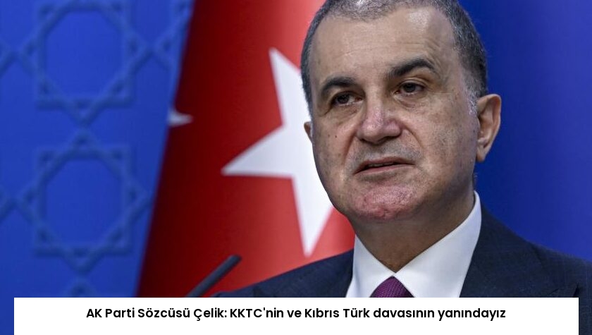 AK Parti Sözcüsü Çelik: KKTC’nin ve Kıbrıs Türk davasının yanındayız