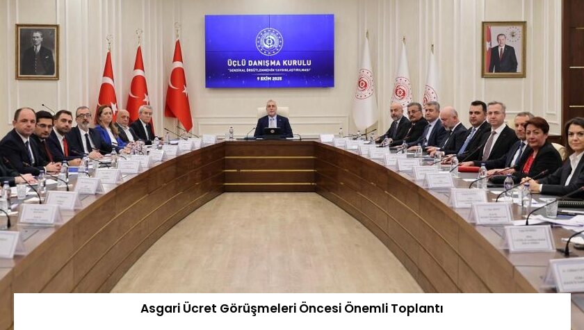 Asgari Ücret Görüşmeleri Öncesi Önemli Toplantı