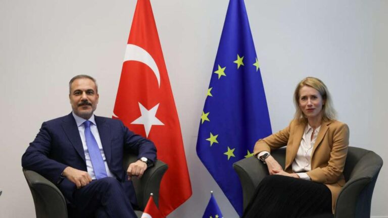 Bakan Fidan, AB Dış İlişkiler ve Güvenlik Politikası Yüksek Temsilcisi Kallas ile görüştü