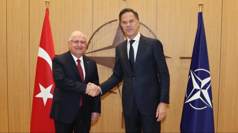 Bakan Güler, NATO Genel Sekreteri Rutte ile Brüksel’de Görüştü
