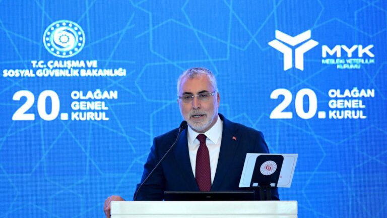 Bakan Işıkhan: Çalışanların 2,5 Milyondan Fazlası MYK Belgesi Aldı
