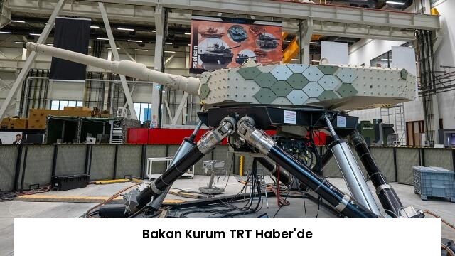 Bakan Kurum TRT Haber’de