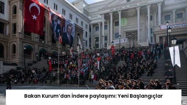 Bakan Kurum’dan İndere paylaşımı: Yeni Başlangıçlar
