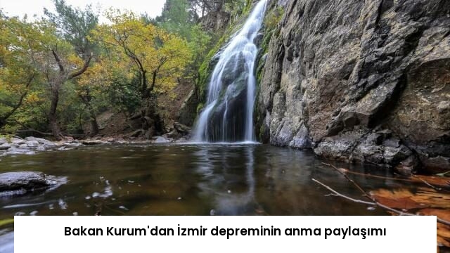 Bakan Kurum’dan İzmir depreminin anma paylaşımı