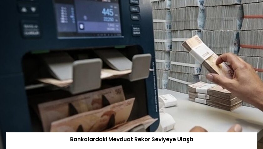 Bankalardaki Mevduat Rekor Seviyeye Ulaştı