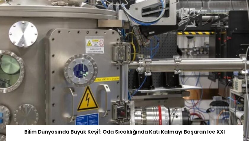 Bilim Dünyasında Büyük Keşif: Oda Sıcaklığında Katı Kalmayı Başaran Ice XXI