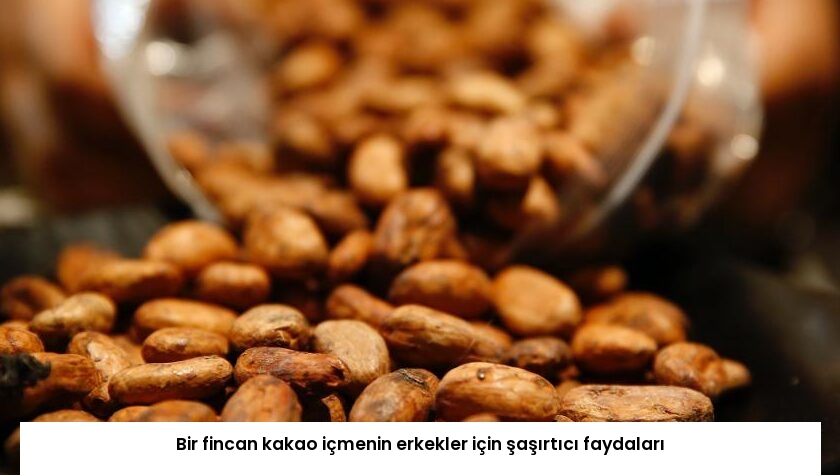 Bir fincan kakao içmenin erkekler için şaşırtıcı faydaları