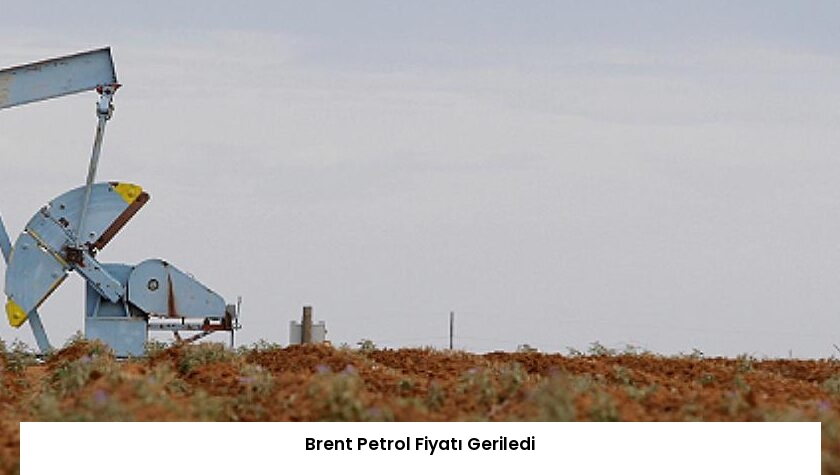 Brent Petrol Fiyatı Geriledi