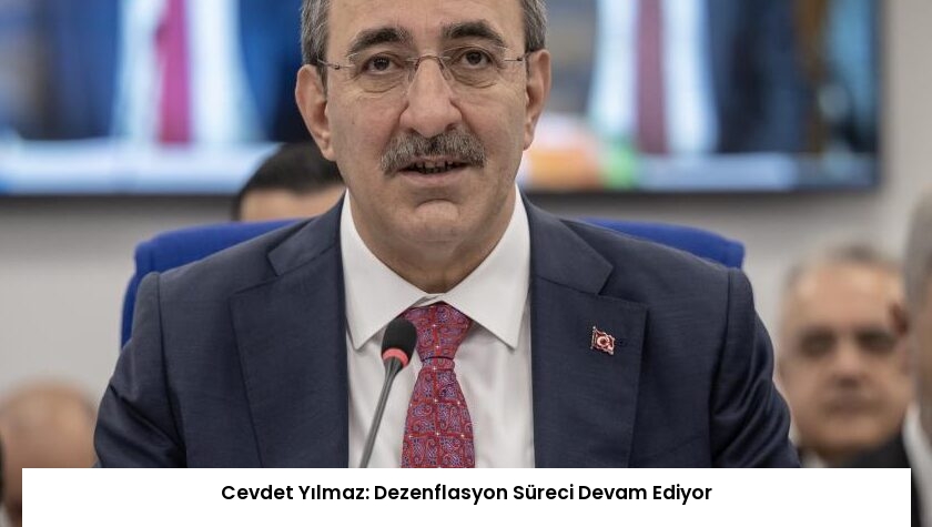 Cevdet Yılmaz: Dezenflasyon Süreci Devam Ediyor