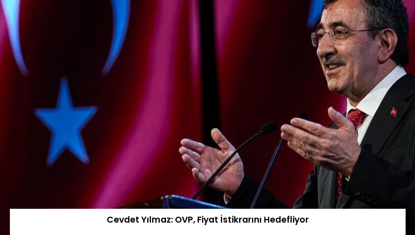 Cevdet Yılmaz: OVP, Fiyat İstikrarını Hedefliyor