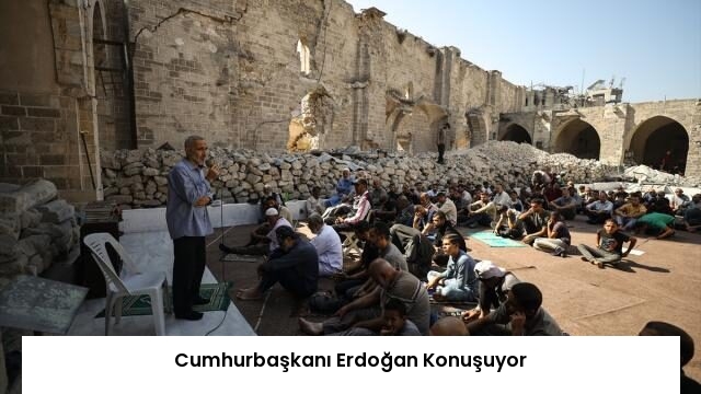 Cumhurbaşkanı Erdoğan Konuşuyor