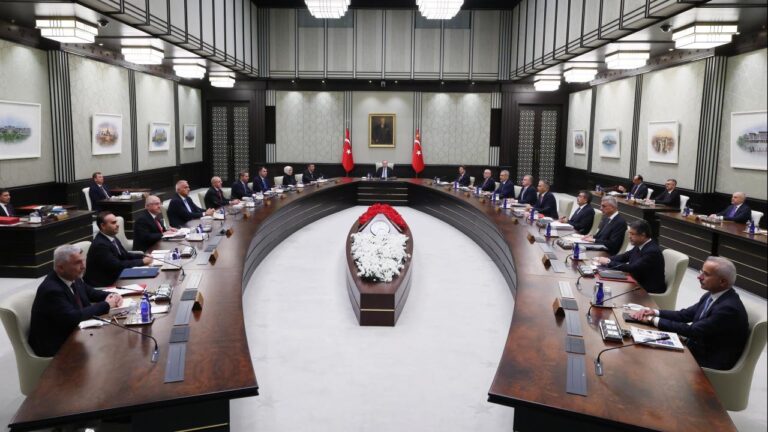 Cumhurbaşkanlığı Kabinesi Toplandı