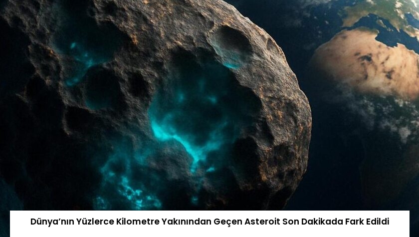 Dünya’nın Yüzlerce Kilometre Yakınından Geçen Asteroit Son Dakikada Fark Edildi