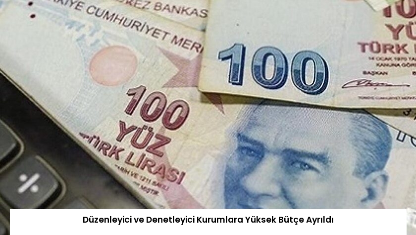 Düzenleyici ve Denetleyici Kurumlara Yüksek Bütçe Ayrıldı