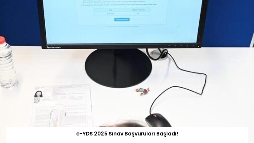 e-YDS 2025 Sınav Başvuruları Başladı!