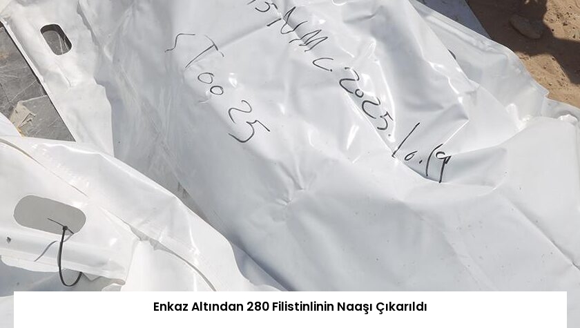 Enkaz Altından 280 Filistinlinin Naaşı Çıkarıldı