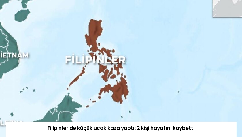 Filipinler’de küçük uçak kaza yaptı: 2 kişi hayatını kaybetti
