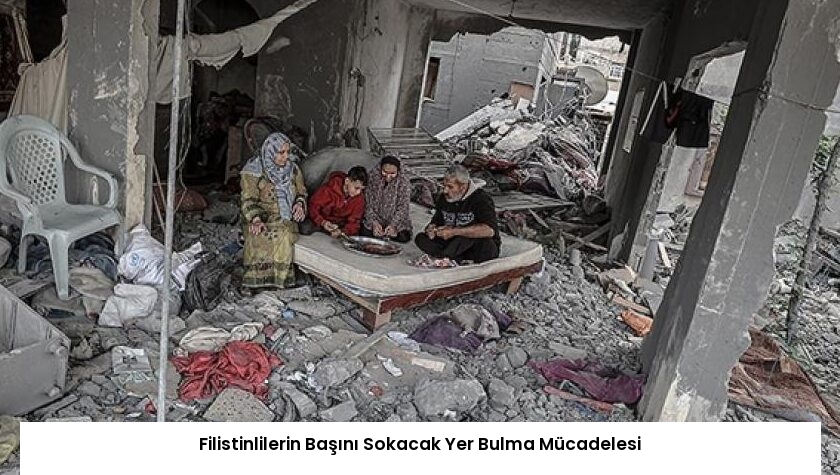Filistinlilerin Başını Sokacak Yer Bulma Mücadelesi
