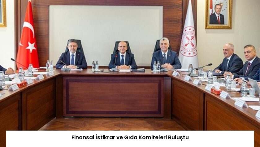 Finansal İstikrar ve Gıda Komiteleri Buluştu