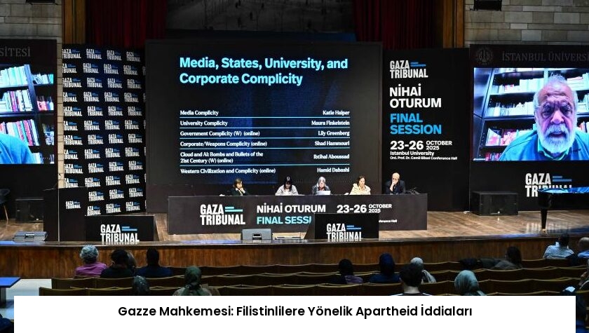 Gazze Mahkemesi: Filistinlilere Yönelik Apartheid İddiaları