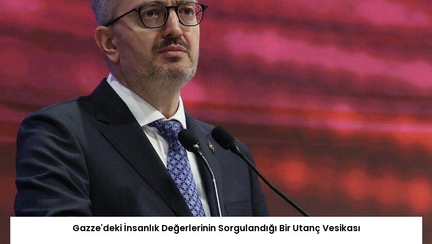 Gazze’deki İnsanlık Değerlerinin Sorgulandığı Bir Utanç Vesikası