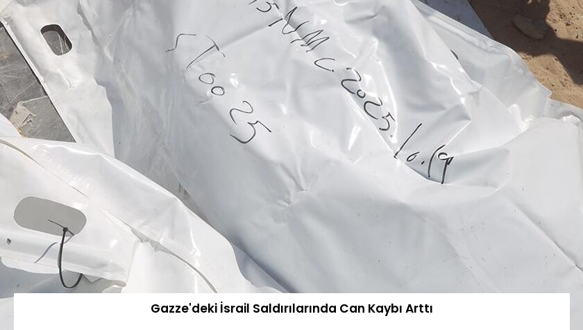 Gazze’deki İsrail Saldırılarında Can Kaybı Arttı