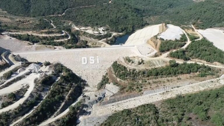 Girme Barajı’nda Su Tutulmaya Başlandı