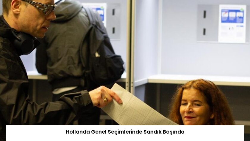 Hollanda Genel Seçimlerinde Sandık Başında
