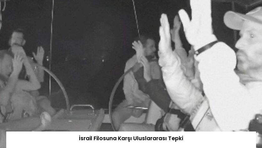 İsrail Filosuna Karşı Uluslararası Tepki