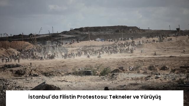 İstanbul’da Filistin Protestosu: Tekneler ve Yürüyüş