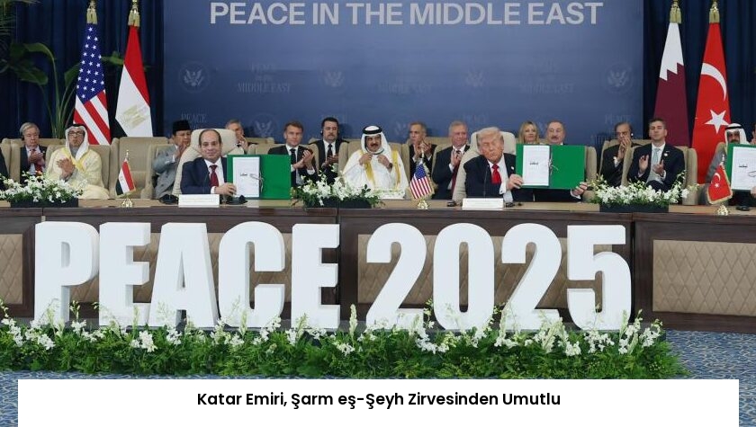 Katar Emiri, Şarm eş-Şeyh Zirvesinden Umutlu