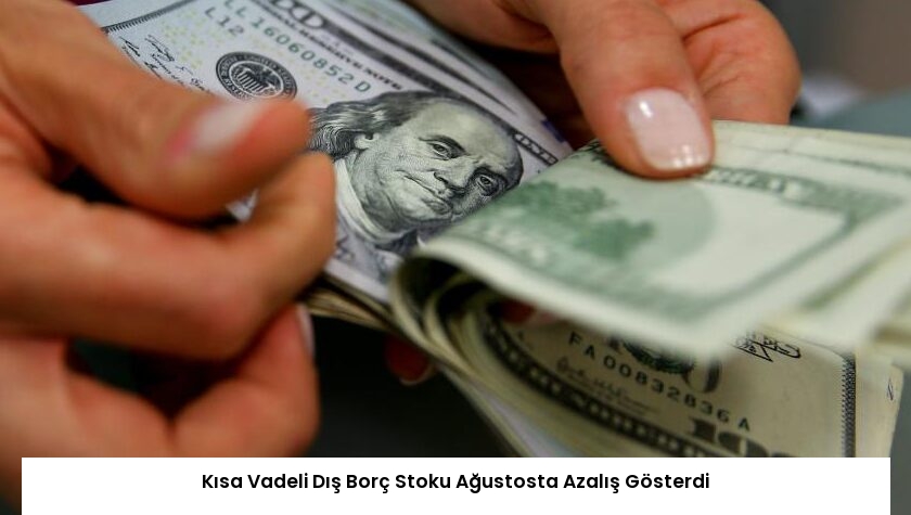 Kısa Vadeli Dış Borç Stoku Ağustosta Azalış Gösterdi