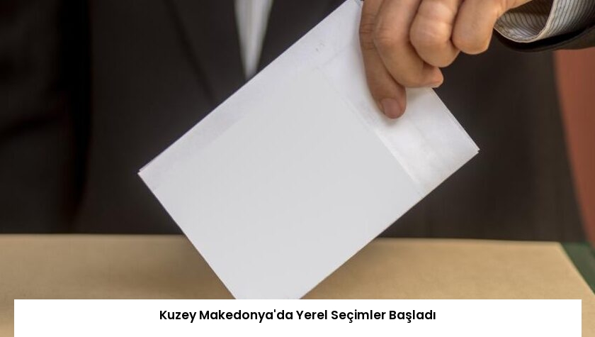 Kuzey Makedonya’da Yerel Seçimler Başladı