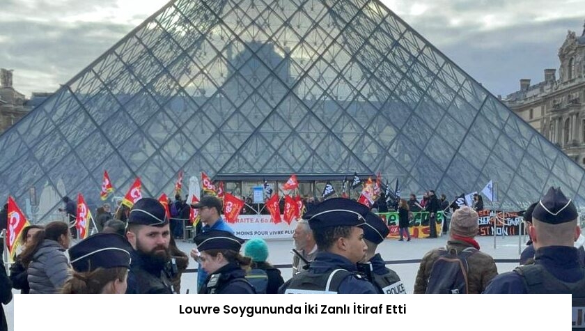 Louvre Soygununda İki Zanlı İtiraf Etti