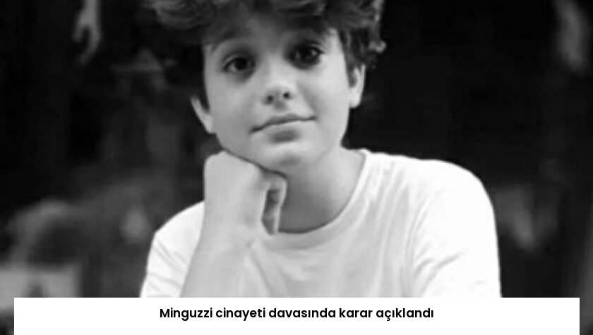Minguzzi cinayeti davasında karar açıklandı