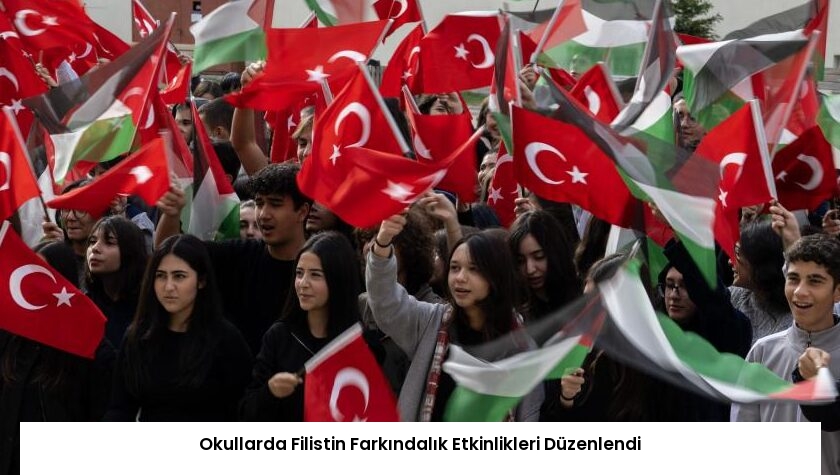 Okullarda Filistin Farkındalık Etkinlikleri Düzenlendi