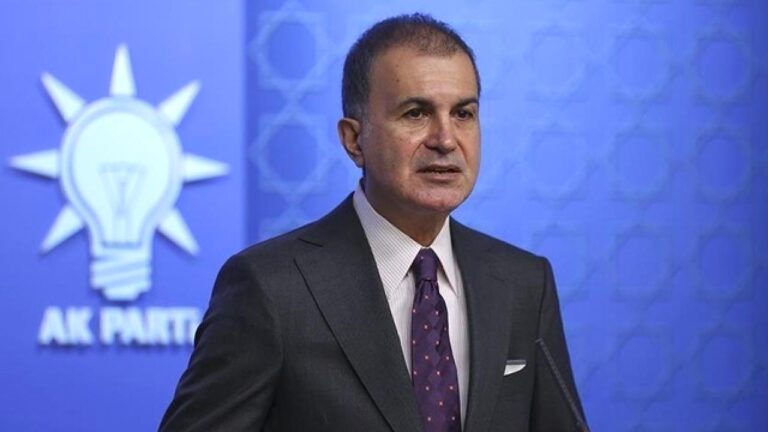 Ömer Çelik: Meclis’i Protesto Edenler Siyasi Varlıklarını İnkâr Ediyor