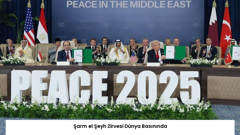 Şarm el Şeyh Zirvesi Dünya Basınında