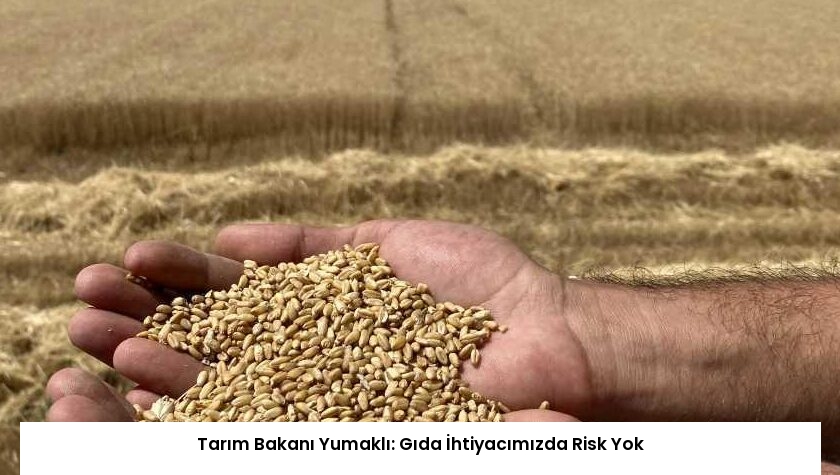 Tarım Bakanı Yumaklı: Gıda İhtiyacımızda Risk Yok