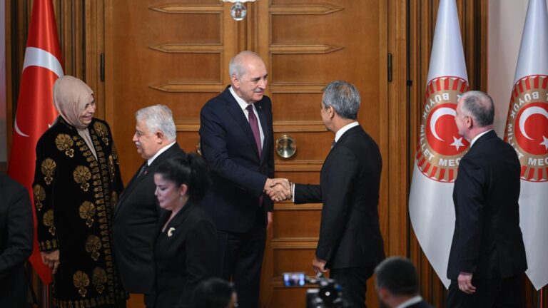 TBMM Başkanı Kurtulmuş, Yeni Yasama Yılı İçin Resepsiyon Düzenledi