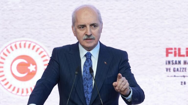 TBMM Başkanı Kurtulmuş’un İsrail’e Tepkisi